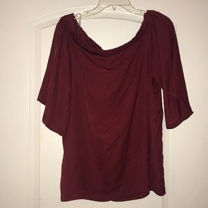 Off the shoulder top